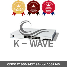 Image of CISCO C1300-24XT 24-port 10GRJ45 Managed Network Switch LAN Type