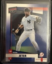 Donruss 2002 Fan Club Derek Jeter #2 New York Yankees Baseball Base Set MLB Card