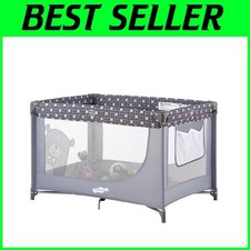 Lightweight Infant Crib with Soft Mattress - Travel Friendly
