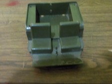 vintage tonka big jeep army green inner body for parts
