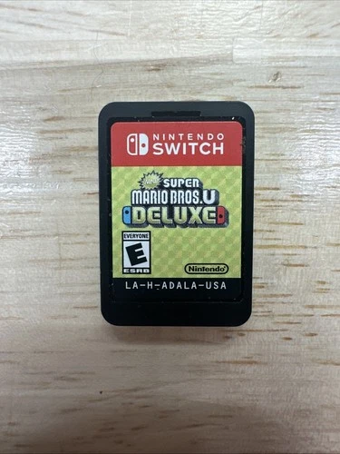 Super Mario Bros. U. Deluxe Nintendo Switch Game ONLY - No Box Used Good!