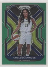 2021 Panini Prizm WNBA Green Prizm Chelsea Dungee #93 0vv