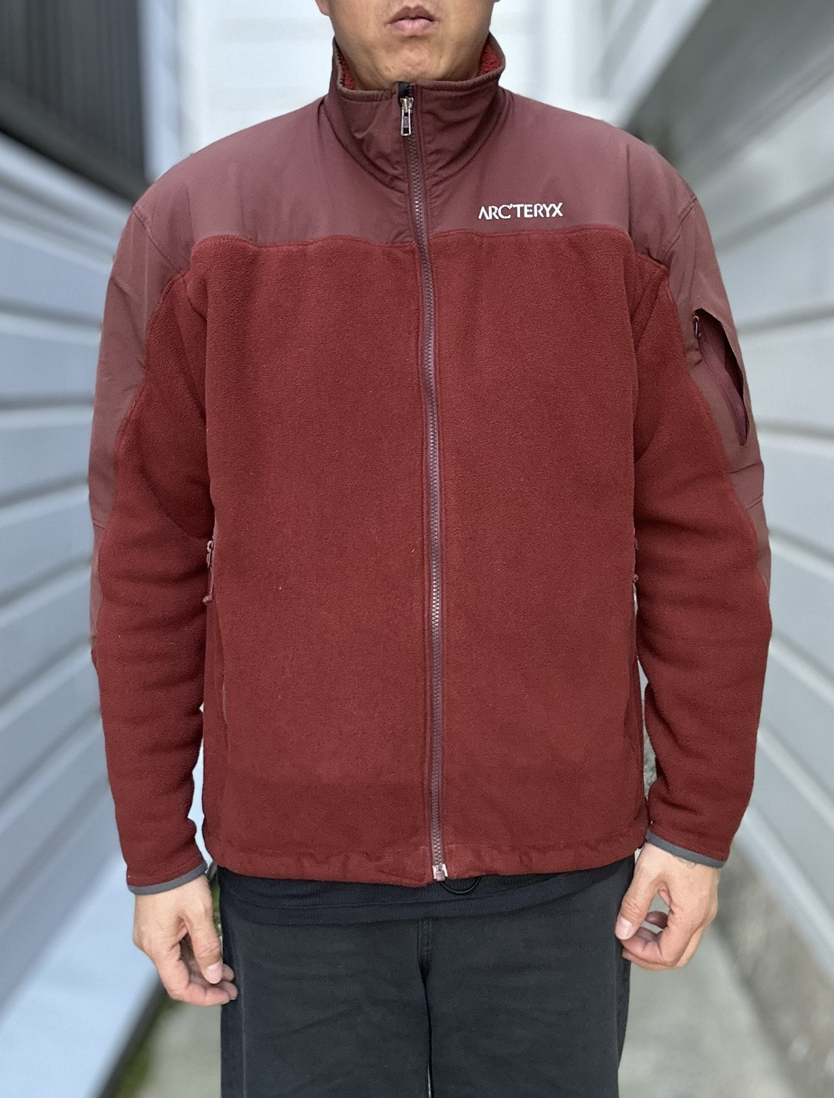 ARC'TERYX Vintage Arcteryx Delta AR Canada Made Y2K epoca XL colore sangria usatoatamente deli