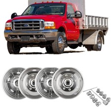 Wheel Simulators For 1999-2004 Ford F450550 19.5 Dually 8 Lug Dual Rim Cover Wheel Simulators For 1999-2004 Ford F450550 19.5 Dually 8 Lug Dual Rim Cover