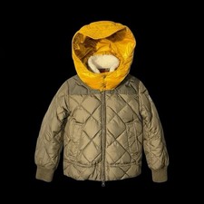 MONCLER bambino design piumino giacca lusso grigio taglia 116/6