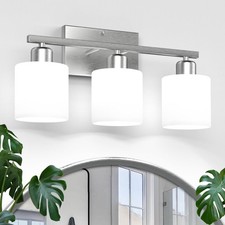Dekang Bathroom Light Fixtures Over Mirror 3-Light, Brushed Nickel-3Light