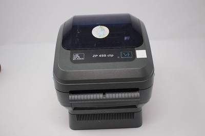 Zebra ZP 450 CTP Direct Thermal Shipping Label CCD Printer Black 200x200 DPI