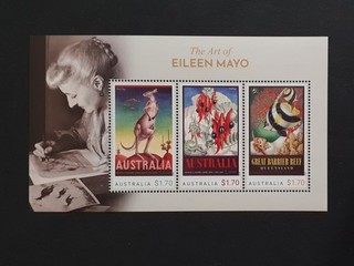 Block Australien 2026 The Art of Eileen Mayo postfrisch
