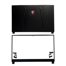 New for MSI GP75 MS-17E2 MS-17E7 MS-17E9 9SC 9RC LCD Back Cover/Bezel/Hinges USA