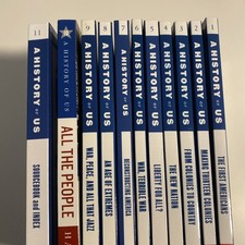 A History Of US by Joy Hakim Complete SET Boo...