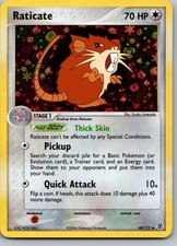 Raticate Reverse Holo Uncommon FireRed & LeafGreen 48/112 NM on eBay