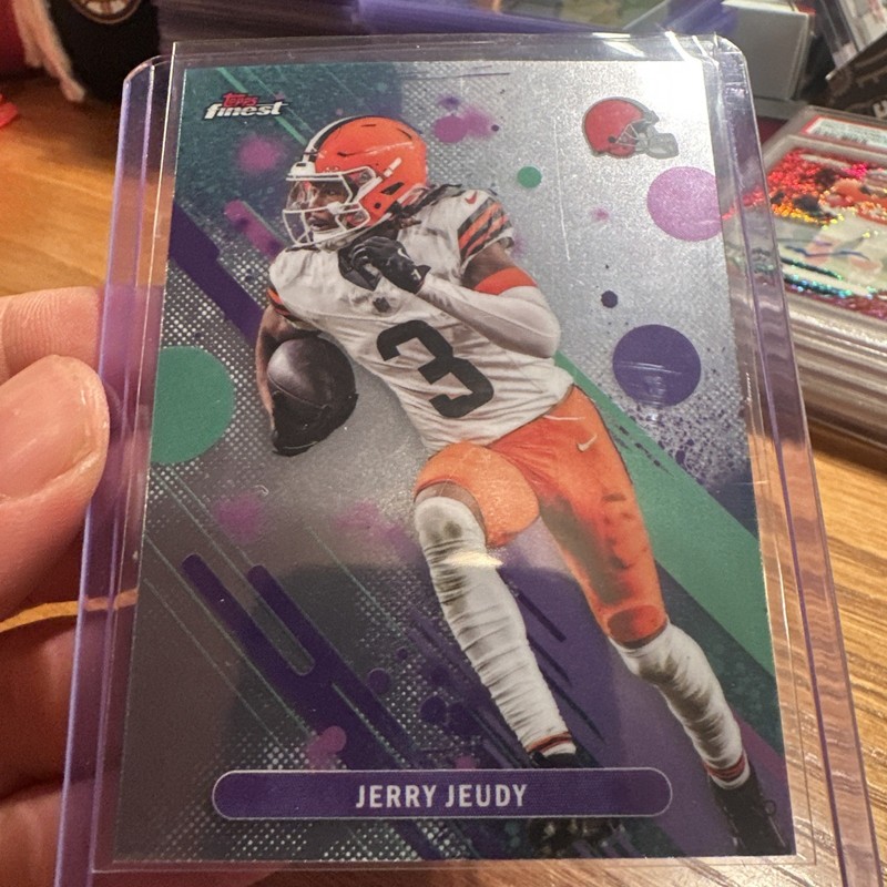 2025 Topps Finest Jerry Jeudy #86  Cleveland Browns NFL Football Card