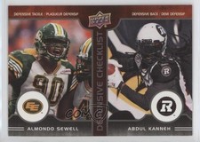 2016 Upper Deck CFL Checklist Almondo Sewell Abdul Kanneh Checklist #101 0h1