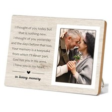 Memorial Picture Frame, Friend or Pet Memorial Photo Frame In Loving Memory,