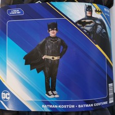 Batman Kostüm Kinder Superhelden Kinderkostüm Maske Faschingskostüm Jungen DC