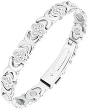 Pure Copper Bracelets for Women Ultra Strength Magnetic Therapy Bracelet for Pai