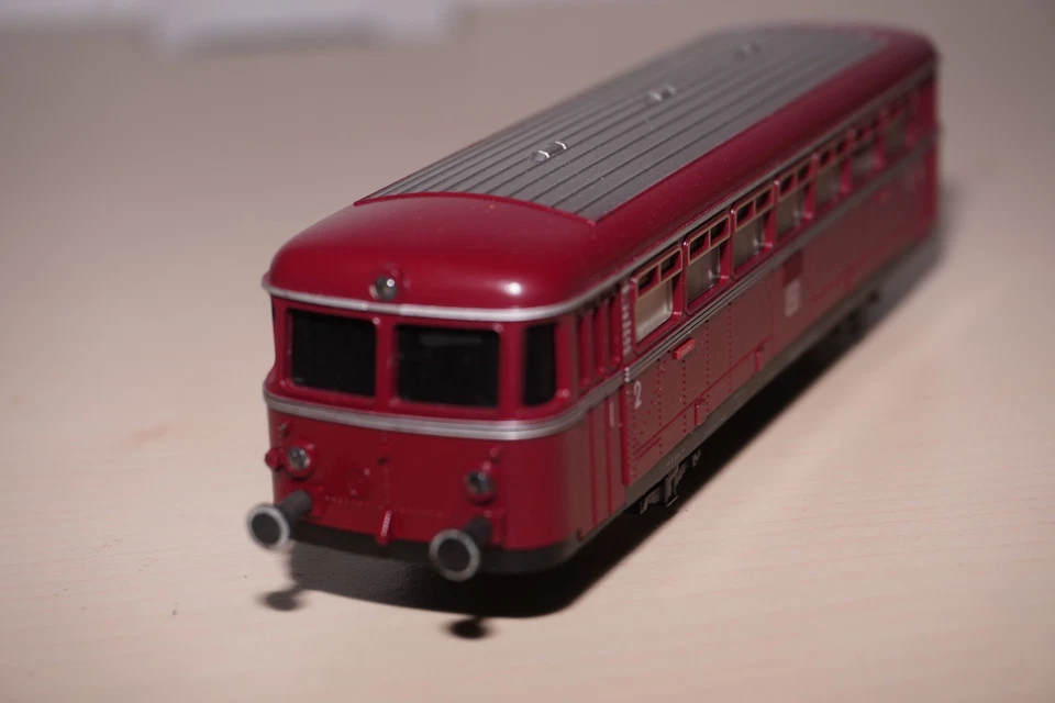 RF16] Trix Express Model Railway Train H0 No. 2289 Rail Bus Side Car Boxed - Image 3 of 4
