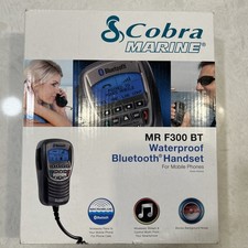 Cobra MR F300BT Waterproof Marine Wireless Handset For Bluetooth Enabled Mobile