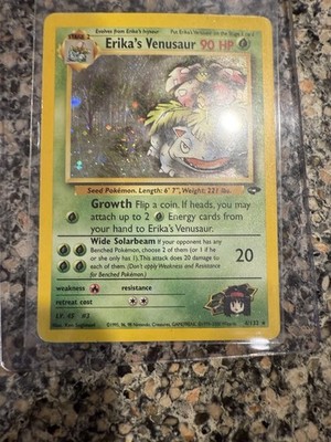 Erika's Venusaur 4/132 Gym Challenge Holo | eBay