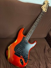 RY Guitar Custom SSH Stratocaster Reverse Head Multi Layer Suhr Alder Body
