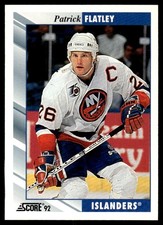 1992-93 Score Patrick Flatley New York Islanders #99