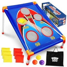 Bean Bags Toss Carnival Games, Cornhole, Outdoor 1 Pack Bean Bags Toss Game