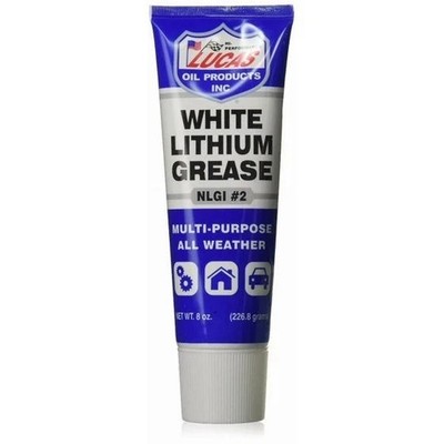 White Lithium Grease 8 Ounce Tube