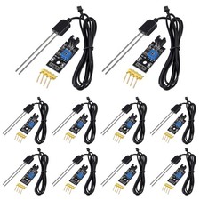 Soil Moisture Sensor, Icstation Humidity Detector, with Corrosion Resistant P...