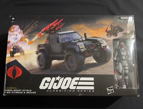 G.I. Joe Classified Series Cobra Night Attack 4-WD Stinger 6-Inch Scale Vehicle