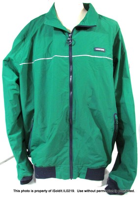 MENS LANDS END Green JACKET SZ 2XL XXL T Tall | eBay 