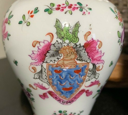Porcelaine de Paris Hand Painted Asian Style Ginger Jars Urns Artist Mark France - Picture 4 of 12