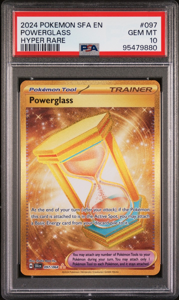 PSA 10 Powerglass Hyper Rare #097 2024 Pokemon Sfa Shrouded PSA 10 Powerglass Hyper Rare #097 2024 Pokemon Sfa Shrouded