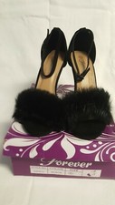 Forever High Heels Women's Shoes RUBINA-53 Color Black Size 8