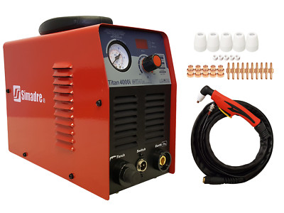 PLASMA CUTTER 13mm CUT w 30 CONS SIMADRE TITAN 4000i IGBT 40A 220V 