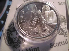 2022 Silver 1 oz Tokelau AI Apocalypse Komodo Dragon Prooflike