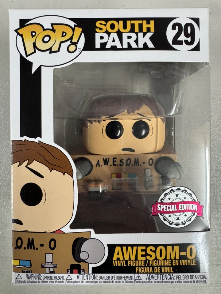 Awesom-O (Desenmascarado) 29 ~ South Park ~ Vinilo Funko Pop + PROTECTOR POP GRATIS Foto 2 de 4