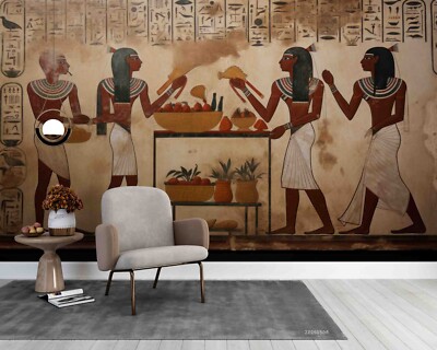 3D Ancient Egypt Murals Wallpaper Wall Murals Removable Wallpaper 5