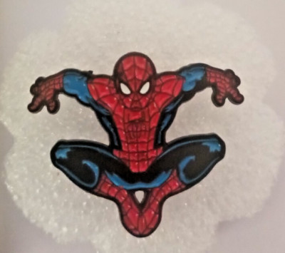 SPIDER-MAN- ENAMEL PIN-2 OR MORE PINS $5.49 SHIPPING-SPEND $20 SHIPPING IS FREE