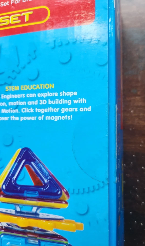 Magformers 32-piece Gear Set - New Open Box - Image 3 of 4