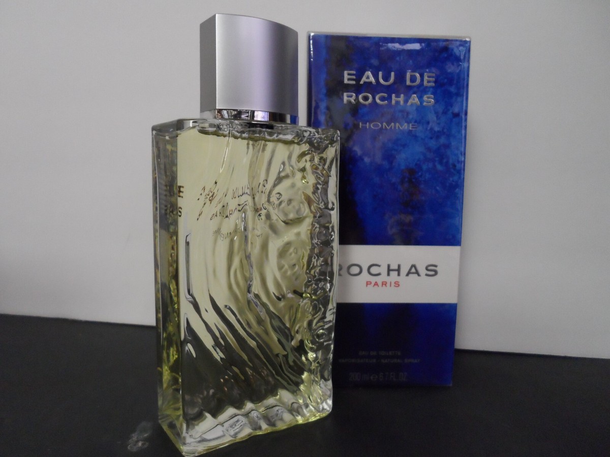 Eau de Rochas Pour Homme EDT Spray 6.7 oz / 200 ml Brand New In