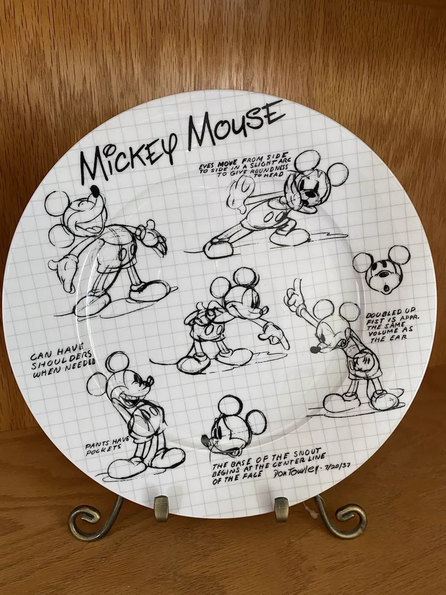 Disney cheap sketchbook dinnerware