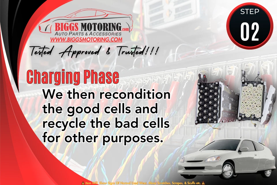 Eleven 11 | 2006 - 2011 年本田思域混合动力电池全套,高容量 — 第 3/4 张图片