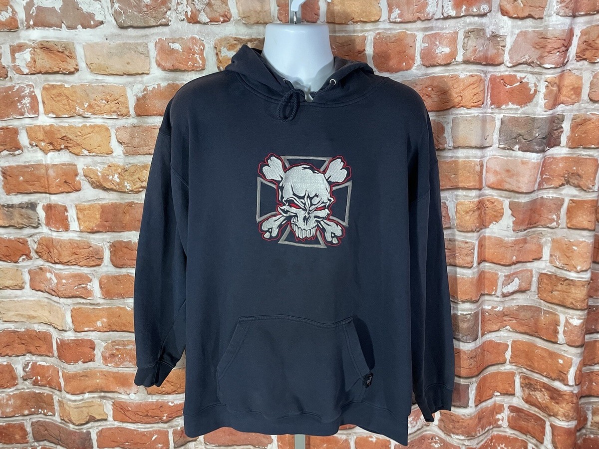 トップス vintage APE black fade sweat dy Black)Streetwear Unisex Monkey Washed Frayed Effect Hoodie