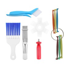 5Pcs Air Conditioner Condenser Fin Comb Straightener Cleaning Brush Repair Tool