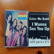 Color Me Badd Cassette Tape Lot