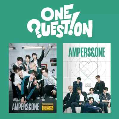 AMPERS&ONE ONE QUESTION Mini Album 2 Ver SET/2 CD+2 Buch+2 Foto+6 Karte+2 Poster