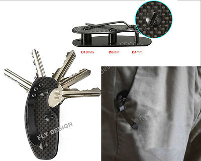 NEU SCHLÜSSELBUND KEYORGANIZER CAGE HALTER BUND AUFBEWARUNG KLAPPSCHLÜSSEL - CFK
