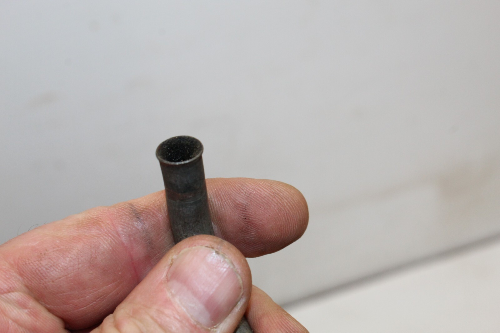 OLD HarleyDavidson Panhead Knucklehead Motor External Oil Filter Line