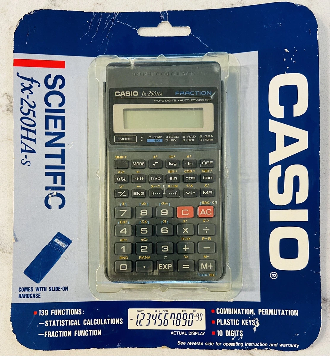 Casio top fx 500a