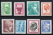 Greece 1958-1960 Ancient Art part III complete set MNH